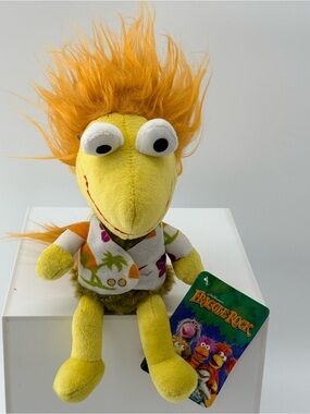 Fraggle Rock Plush - Yellow Gobo with Orange Hair